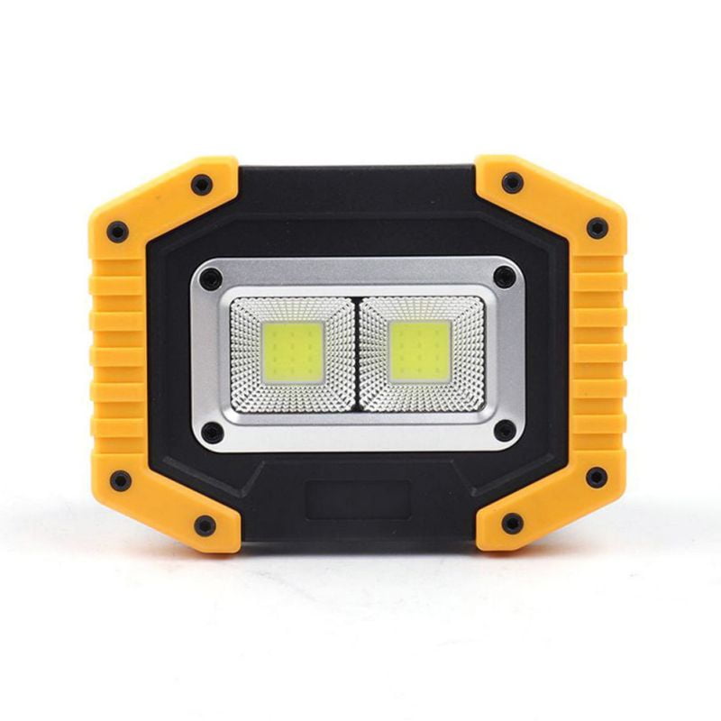 Details about   30W Portable USB COB LED Flood Light Outdoor Camping Spot Work Lamp Power Bright 