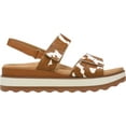 thumbnail image 2 of Women's Vionic Brielle Platform Wedge Sandal Brown Cow Print, 2 of 7