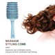 thumbnail image 4 of Ygjytge Peine Para Masaje Del Cuero Cabelludo, Cerdas Para Mujer, Cepillo Para Desenredar El Cabello Rizado, Salón (Azul) Ygjytge Para estrenar, 4 of 8
