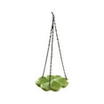 thumbnail image 2 of Four-Leaf Clover Hanging Bird Feeder | Outdoor Double-Purpose Water & Food Dispenser | Durable Plastic, 4 Compartments | Easy Clean, Multiple Colors, 18" x 9" | Balcony & Garden Use, 2 of 6