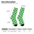 thumbnail image 2 of Rateoe alien cartoons for Women Casual Calf Socks - Cute Crew Socks - Thin Soft Above Ankle Socks Size 5-11, 2 of 6