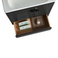 thumbnail image 5 of Venezian Collection - 24" Single Black Bathroom Vanity, - Black Handles.&nbsp;, 5 of 9
