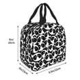 thumbnail image 2 of Pofeuu Panda1 Print Lunch Bag Lunch Box Large Capacity Insulated Lunch Bag for Adult, Leakproof Reusable Lunch Tote Bags for Work, 2 of 5