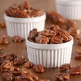 thumbnail image 2 of Nut Tray - Mascot Gift Tin Nut Sampler Chocolate Covered Pecans, Pecan Caramel Clusters, Almonds, Roasted and Salted Cashews, Cinnamon Glazed Pecans, Glazed Pecans, 2 of 6
