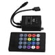 thumbnail image 5 of Controlador de música con 20 teclas, control remoto por infrarrojos, sensor de sonido para tiras de luces LED RGB flexibles 5050, 3528 y 5630., 5 of 5