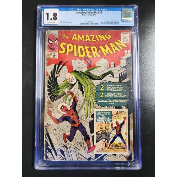 Amazing Spider-Man #2 - CGC 1.8 Comic Book