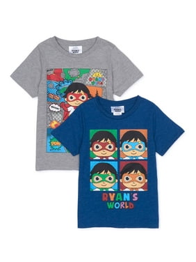 Ryan S World Boys Graphic Tees And T Shirts Walmart Com - roblox toys wheres the baby roblox loud generator
