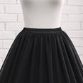 thumbnail image 6 of Vjnyvs Black Bridal Wedding Petticoat Tulle Underskirt for Women Prom Dress, 6 of 7