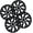 Black, variant on (4 Pack) 16 Inch Hubcaps Wheel Rims Cover for Toyota Corolla 2009-2026 and 23-26 Hybrid Snap-On Installation Lacquer