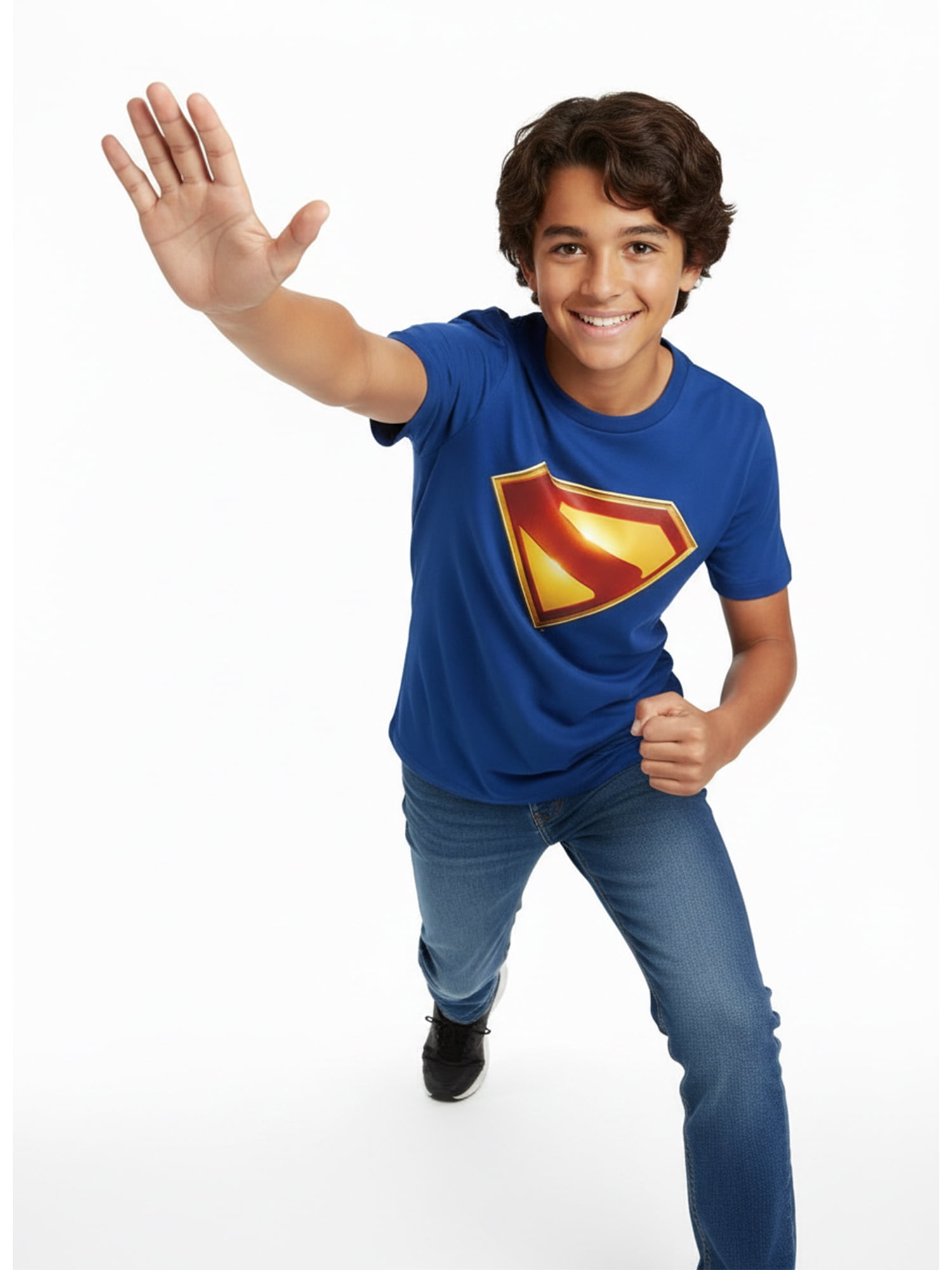 DC Comics, Boys' & Big Boys' Superman Logo Graphic T-Shirt, Sizes 4-18