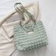 thumbnail image 1 of Bolso de hombro plisado sencillo y de moda suave para mujer, bolso de verano para llevar debajo del brazo, bolso de mano de moda, 1 of 6