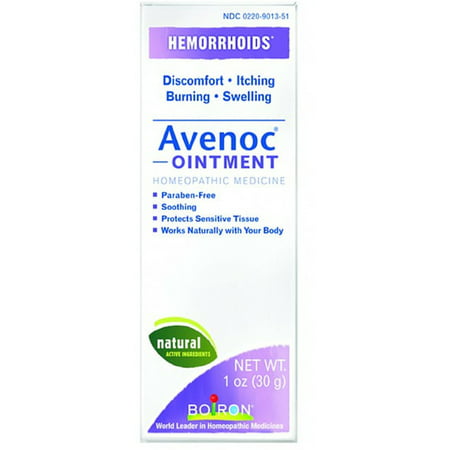 Avenoc Homoeopathic Hemorrhoid Ointment 1 oz (Pack of