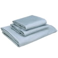 thumbnail image 3 of Better Homes & Gardens 300 Thread Count 100% Cotton Wrinkle Resistant Sheet Set, King Blue Chalk, 3 of 10