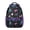 Purple-52, variant on Bigfoot Footprint Design Waterproof Backpack - Breathable Mesh Shoulder Straps, Spinal Support - Stylish & Versatile Bookbag for College Students & Creature Lovers