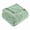 Green, variant on Lussena Home Textured Knit Throw Blanket, Soft Cozy Boho Decorative Blanket for Couch, Bed and Living Room, 50" x 60"