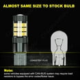 thumbnail image 5 of White/Amber 7443 7440 LED DRL Switchback Turn Signal Parking Light Bulbs Pack of 2, 5 of 9