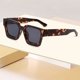 thumbnail image 4 of Gafas De Sol Cuadradas De Moda Para Hombre Y Mujer, Gafas De Sol Rectangulares Gruesas, Estilo De Diseño., 4 of 4