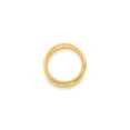thumbnail image 2 of Auriga 14k Yellow Gold Migraine Comfort Fit Wedding Band Size- 10.5 for Women, 2 of 6
