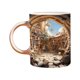 thumbnail image 2 of Taza de Cerámica con Estantería de 350 Ml | Vaso para Cepillo de Dientes Estilo Pareja | Vaso de Plástico Sin Bpa | Resistente, 9,5 Cm de Diámetro y 8 Cm de Altura | Multiusos: Hogar, Oficina, Gimnas, 2 of 5