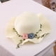 thumbnail image 1 of Conjunto de sombrero de paja para padres e hijos de verano, sombrero de playa para niños, sombrero parasol con flores frescas para niñas, 1 of 6