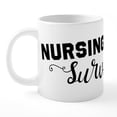 thumbnail image 2 of CafePress - Nursing School Survivor - 20 Oz White Ceramic Mega Mug, 2 of 5