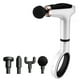thumbnail image 1 of Pistola de masaje con mango extensible, pistola de masaje de alcance, masajeador corporal, pistola de masaje muscular con pantalla LED táctil para entrenamiento en casa, masaje muscular de, 1 of 5