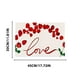 thumbnail image 4 of Fiudx Juego de Manteles Individuales para San Valentín, Diseño de Rayas, Aislamiento Resistente Al Calor, Protección para El Comedor, Decoración de Mesa Navideña, Elegante Posavasos, 2 Piezas para Co, 4 of 6