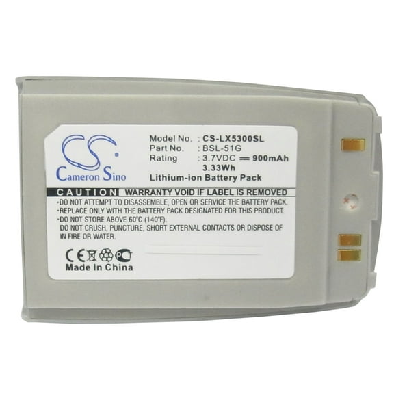 900mAh BSL-51G Battery for LG 5300 5350 G5300