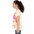 thumbnail image 4 of Squishmallows Girls Lola The Unicorn T-Shirt Fluffy Maine Cream Sizes 6-14, 4 of 6