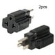 thumbnail image 2 of Adaptador eléctrico doméstico Nema 5-20R a Nema 5-15P, enchufe de conversión Bosisa, 2 of 5