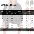 thumbnail image 3 of Linen Shirts for Women Summer Tops Casual Gauze Button Neck Long Sleeve Oversized Blouses Tops Lightweight Loose V Neck Pullover Shirts Earthy Yellow XL, 3 of 6