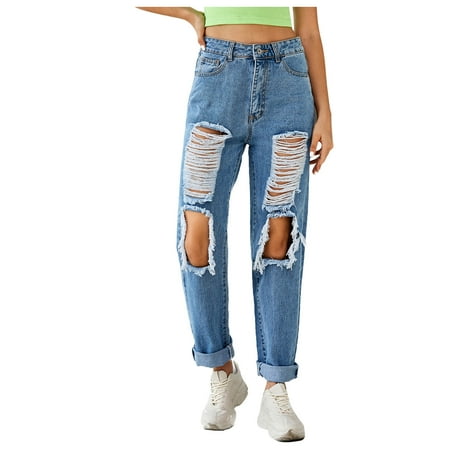 

PEASKJP Womens Cotton Soft Palazzo Wide Leg Pant with Pockets High Waist Casual Loose Flowy Pants with Belt Pajama Pants Blue