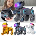 thumbnail image 1 of Remote Control Robot Dog For Kids Programmable Robotic Dog With Bluetooth And Multi Color LED Singing Dancing Rechargeable Interactive Robot Puppy Toy For Boys Girls Age, 1 of 9