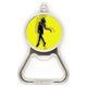 thumbnail image 1 of Silueta esbelta belleza mujer Acero inoxidable Metal cerveza tapa sacacorchos, 1 of 3