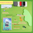 thumbnail image 7 of Crochet Kit DIY Husky Crochet Kit with Knitting Yarn Needles Plush Doll Easy for Beginner Includes Enough Yarn Hook, 7 of 7