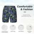 thumbnail image 5 of Gaeub Magic Toads in Hats Mens Swim Trunks Stretch Beach Shorts Quick Dry for Men Swim Shorts Swimwear with Pockets- Small, 5 of 9