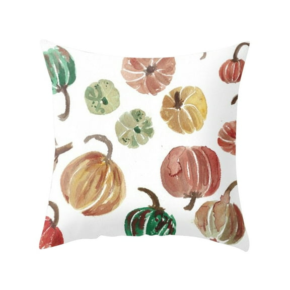 Halloween Decorations, Halloween Pillows Cover Decor Pillow Case Sofa Waist Throw Cushion Cover 1pc, Cotton, Multicolor