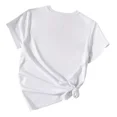 thumbnail image 3 of Playera De Mujer Negra Manga Corta Casual Tenis Deportivo, 3 of 8