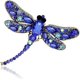 thumbnail image 1 of Broche de animal, broche de libélula, broches de cristal con forma de animal, broches de diamantes de imitación para mujeres, niñas, regalo de cumpleaños, suministros para fiestas de bodas y Navidad, 1 of 5