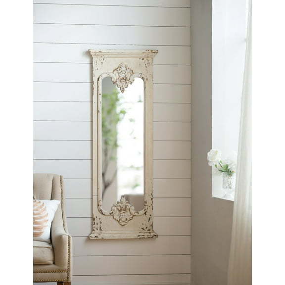 Clearance! 21.5" x 59" Full Length Mirror with Solid Wood Frame, Floor Mirror for Living Room Bedroom Entryway