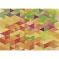 thumbnail image 1 of Ahgly Company Machine Washable Indoor Rectangle Transitional Orange Area Rugs, 4' x 6', 1 of 7