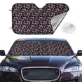 thumbnail image 2 of Kdxio Daisies Flowers Print Windshield Sun Shade,UV Rays and Sun Heat Protection,Sunshade for Car Windshield,Car Shade Front Windshield - Medium, 2 of 6