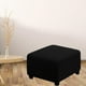 thumbnail image 4 of 1pc Otomana Fundas Otomana Funda de reposapiés Protector de muebles 20negro, 4 of 9