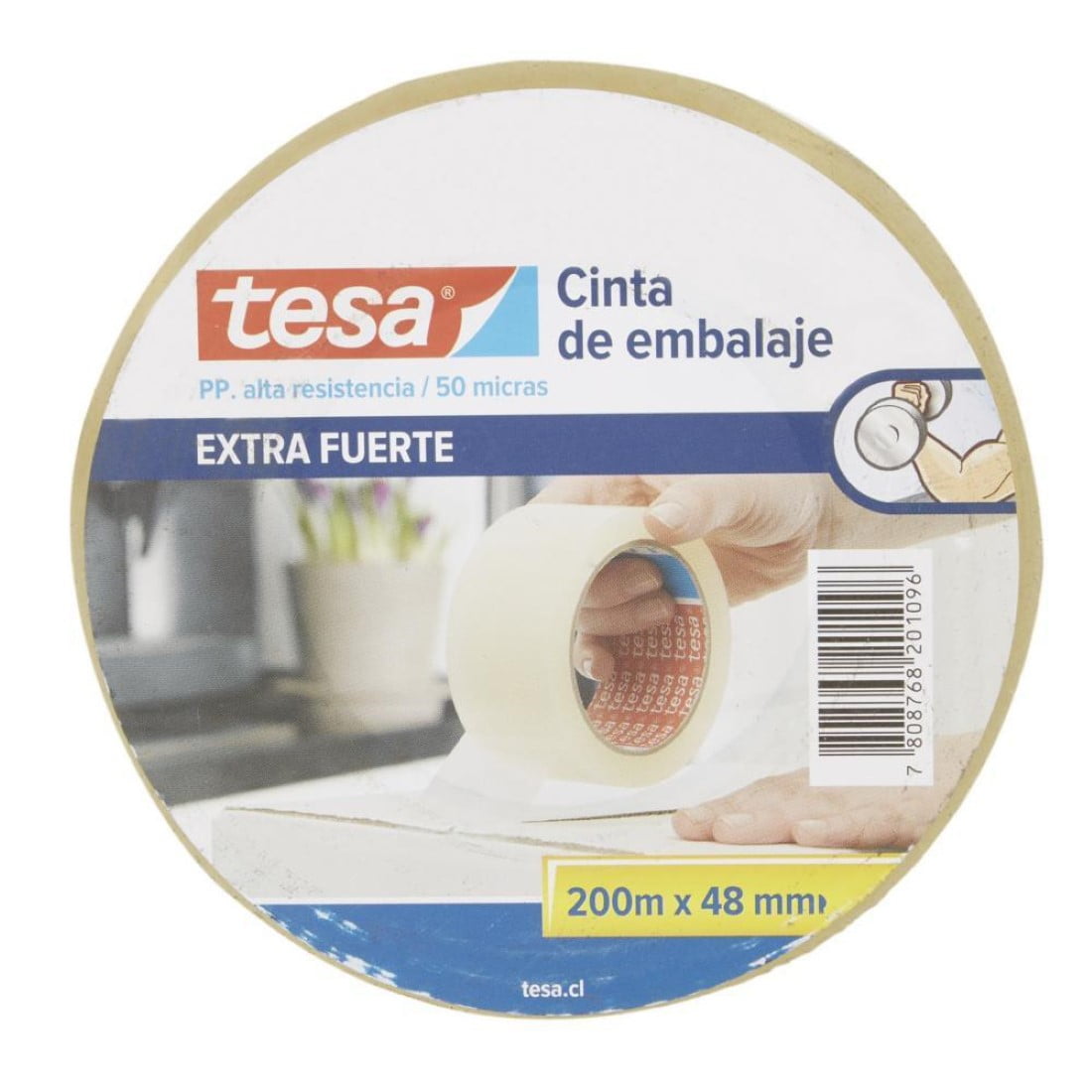 Cinta De Embalaje Extra Fuerte Transparente 48Mm X 200Mts