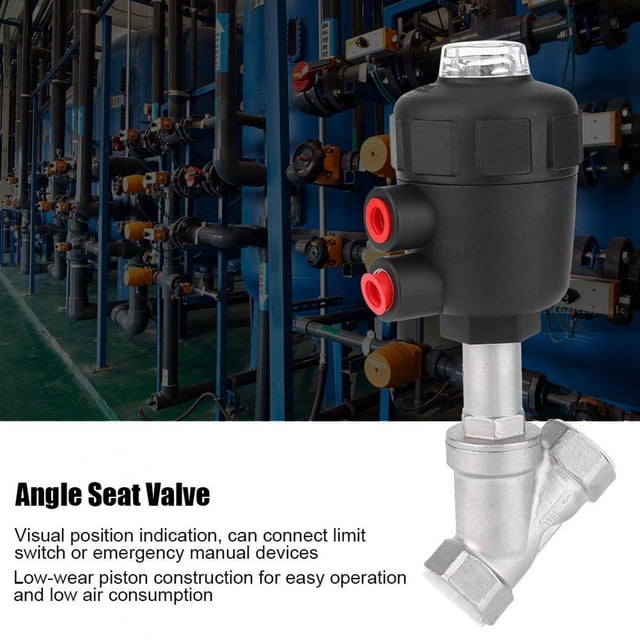 Válvula de asiento de acero inoxidable de 50 mm de diámetro de orificio de rosca para cerveza y bebidas (3/4" DN20) asiento de Higoodz Industrial