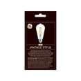 thumbnail image 4 of GE Vintage Style LED Light Bulbs, 60 Watt, ST19 Edison Bulbs, Medium Base, 2pk, 4 of 6