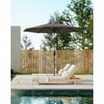 thumbnail image 6 of 9FT Outdoor Patio Umbrella with Double-Layer Vented Canopy, UPF 50+ UV Protection, 8-Rib Steel Frame, Crank & Tilt Mechanism, Detachable Pole, Backyard, Deck, or Poolside, 6 of 7