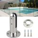 thumbnail image 2 of Escaleras Piscina Spigot Barandilla de vidrio Barandilla Balcón Valla de vidrio Abrazadera para piscina Valla de balcón, 2 of 7