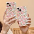 thumbnail image 2 of Beautiful Full Screen Roses Flowers Phone Case Compatible with iPhone Case for Women Girls (Pink,iPhone 14 Pro Max), 2 of 6