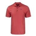 thumbnail image 2 of Men's Cutter & Buck Red Louisiana Tech Bulldogs Pike Eco Tonal Geo Print Stretch Recycled Polo, 2 of 3